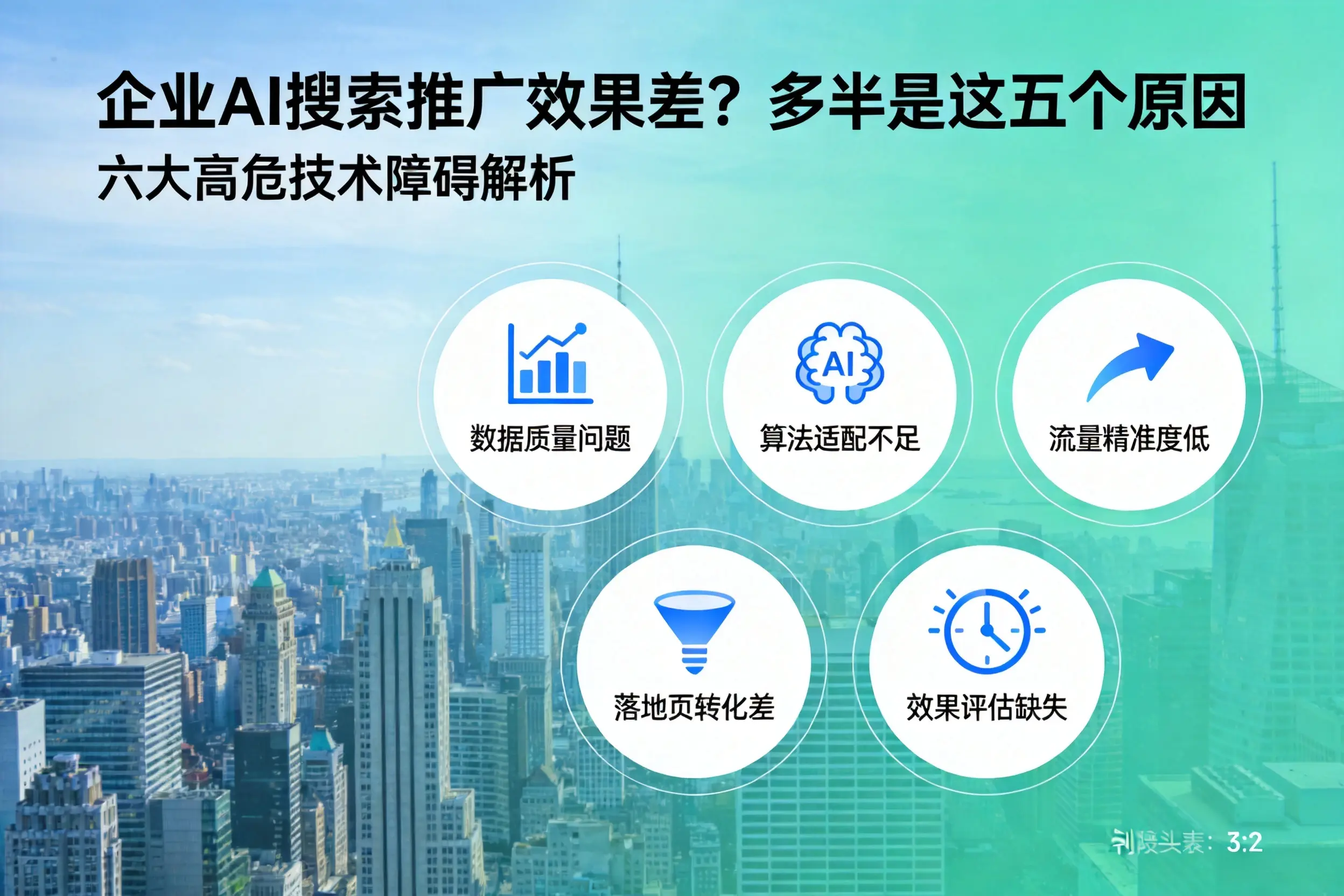 铁西企业AI搜索推广效果差？多半是这五个原因